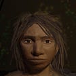 An artist impression of 13-year-old Denisovan girl