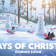 AGLET: 21 days of Christmas snowman and gift shoes