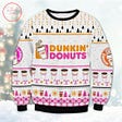 Dunkin Donuts Coffee Ugly Christmas Sweater