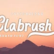 Clabrush Font Download Free_632311b2b7545