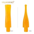 MUXIANG Smoking Pipe Mouthpiece Replacement Yellow Color Straight Acrylic Mouthpiece Fit 9mm Filters pipe accessories be0160
