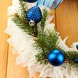 Christmas crafts for kids wreath