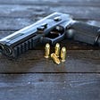 Handgun Laying on Table - Arlington LTC Online - Arlington Concealed Carry Handgun License - Arlington Texas