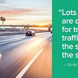 "Lots of sites are desperate for traffic. But traffic is just the start of the story." – Sonia Simone