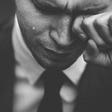 man crying