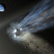 Comet Catalina suggests comets delivered carbon to rocky planets
