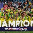 Australia beat New Zealand by 8 wickets in final to lift T20 world cup trophy first time