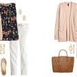 These four cardigan outfit ideas will help you pull together something to wear this spring in a jiffy!