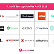 Startup Studio List by Company Logos by Startup Studio Insider