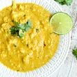 Cauliflower Soup with Coconut, Turmeric, and Lime recipe