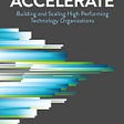 Cover of the book Accelerate, by Nicole Forsgren et al.