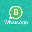 Image with WhatsApp business logo