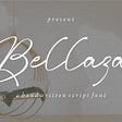 Bellaza Font Free Download_62d89da33c3e2