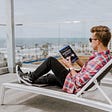 an influencer entrepreneur working from a rooftop