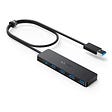 Anker 4-Port USB 3.0 Hub, Ultra-Slim Data USB Hub with 2 ft Extended Cable [Charging Not Supported], for MacBook, Mac…