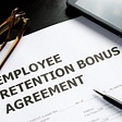 Retention bonus agreement