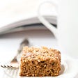 These FLOURLESS cashew butter bars are the perfect HEALTHY dessert! 