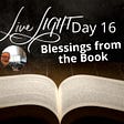 Blessing - day 16