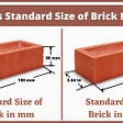 Standard Brick Size | Standard Size of Brick | Brick Size | Brick Dimensions Inches | Brick Size In India