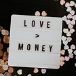 Love and Money Living Debt-free