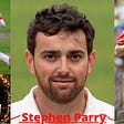 Happy B'Day England Cricketer Stephen Parry