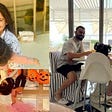 Vamika, Virat Kohli and Anushka Sharma's infant girl, was caught on video watching India vs. South Africa in an ODI; admirers claim it's a Xerox copy of her father's.