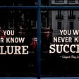 Learning to become a success quote