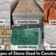 13 Types of Stones Used In Construction | Types of Rock