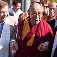 Eckhart Tolle, the Dalai Lama and Ken Robinson at Vancouver