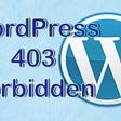 wordpress 403 forbidden