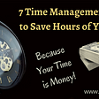 article on time management