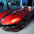 MG Cyberster concept - 2021 Shanghai auto show
