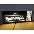 Designed Ruddraraju's LED Acrylic Name Plate