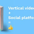 Tappable Vertical video ebook