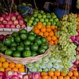 Spanish song about apples, pears, strawberries, lemons, oranges, bananas, grapes, and melon.