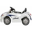 Battery Operated Ride On Car (White)