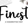 Finest Font Free Download_62e9bd5f03af4