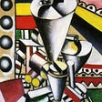 Fernand Léger — Still life in the machine elements (1918)
