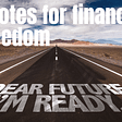 Quotes for financial freedom now