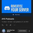 AYS Podcasts YouTube playlist.