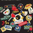 Colorful and Retro Sticker Pack - 20 Pieces