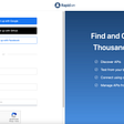 Sign up page for RapidAPI hub
