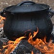 Real, in obiagu Enugu pot of soup stolen on fire