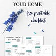 Want to know how to spring clean your home? This printable checklist will walk you through spring cleaning in only 7 days!