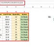 VLOOKUP and MATCH combo function in excel