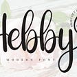Hebby Font Download Free_631532b70d424