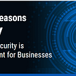 Five Reasons Why Cybersecurity Is Important for Businesses