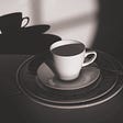 A cup and saucer