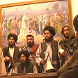 Taliban in presidential palace