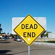 picture of a dead end sign